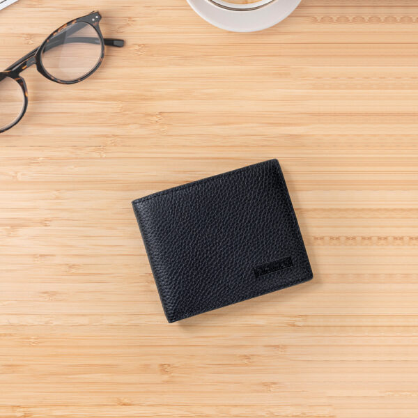 RICHMAN Premium Black Leather Wallet