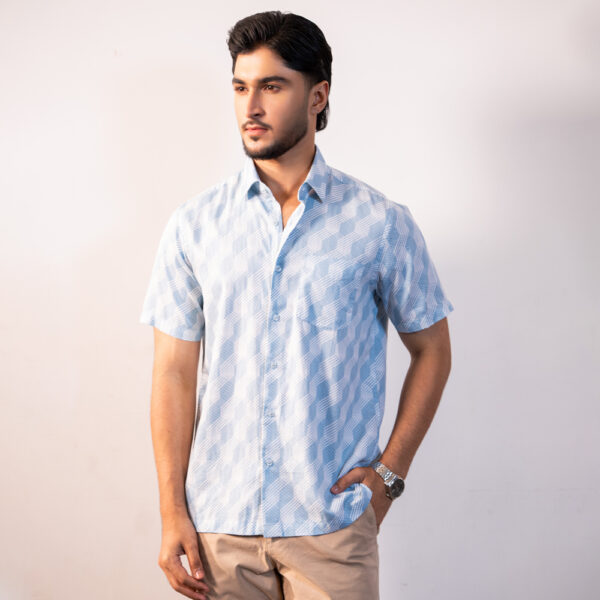 Richman Premium Sky Color Hawaiian Shirt