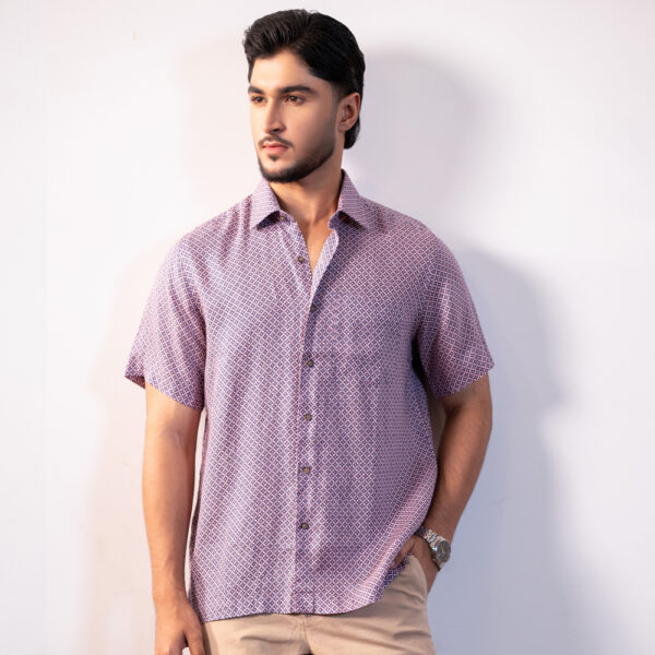 Richman Premium Lite Pink Hawaiian Shirt