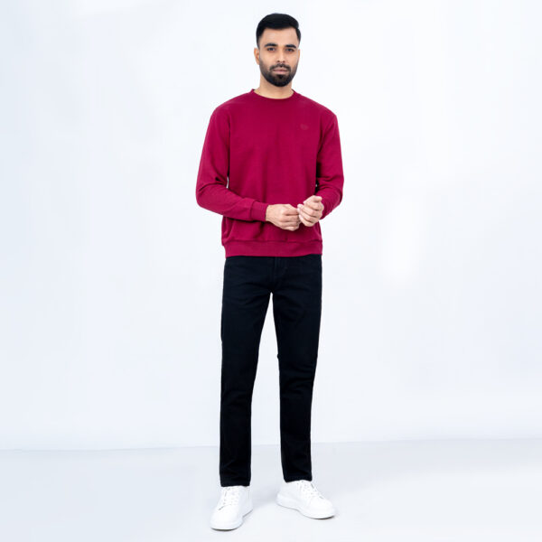 RICHMAN Classic Maroon Color Sweatshirt
