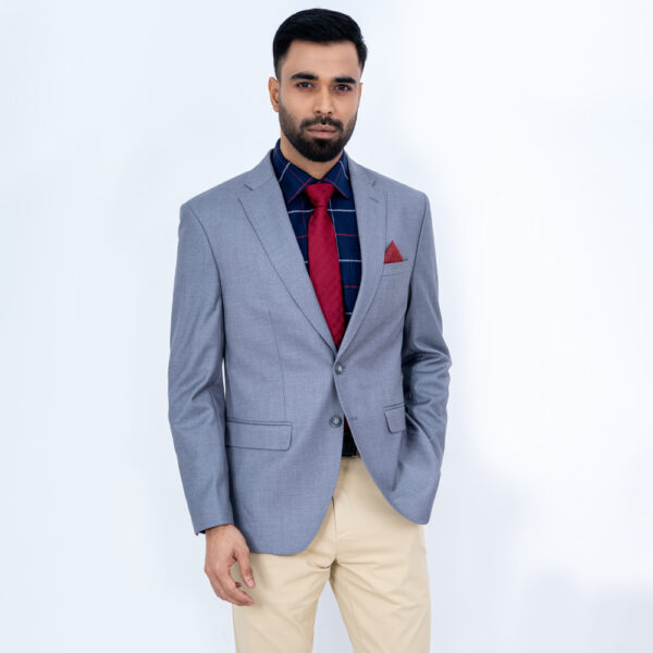 RICHMAN Men’s Slim Fit Lite Ash Color Blazer