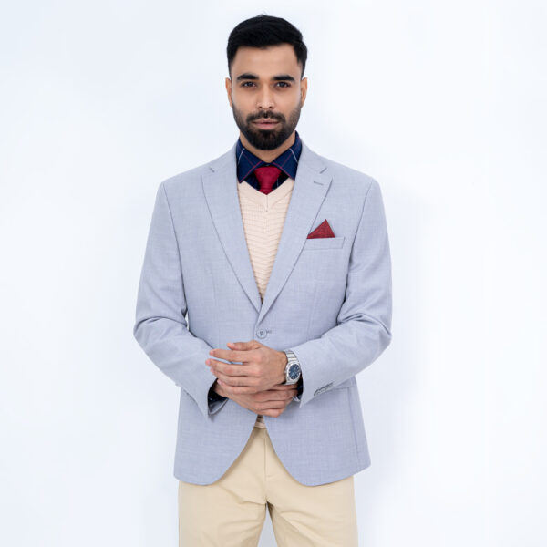 RICHMAN Men’s Slim Fit Lite Ash Color Blazer
