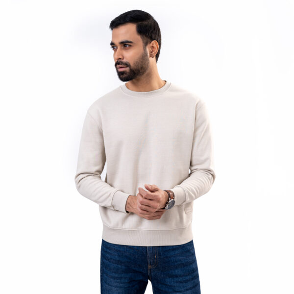 Richman Cream Color Men’s Sweatshirt