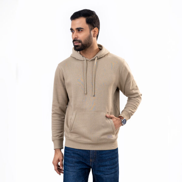 RICHMAN Dark Grey Color Knit Hoodie Jacket