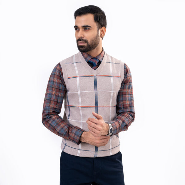 RICHMAN Men’s Dark Brown Color Magy Sweater