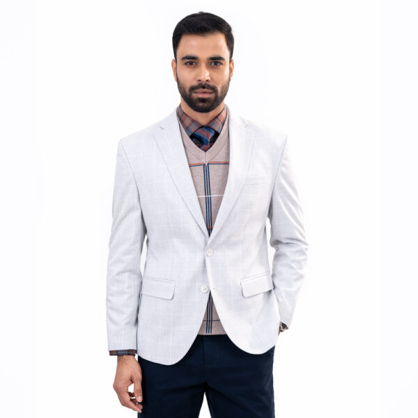 RICHMAN Premium Slim Fit Lite Grey Color Blazer