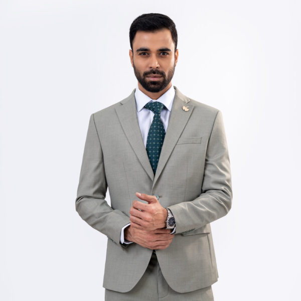 RICHMAN Premium Slim Fit Lite Olive Color Blazer