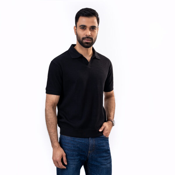 Richman Classic Black Color Polo Shirt