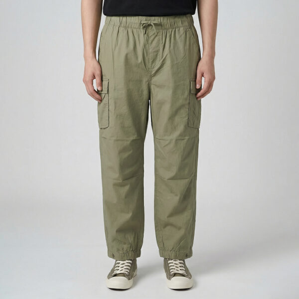 Richman Men’s Olive Color Utility Cargo Joggers Pant