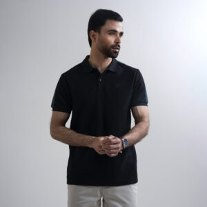 Richman Men’s Classic Black Polo Shirt