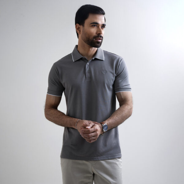 Richman Men’s Classic Lite Olive Color Solid Polo Shirt