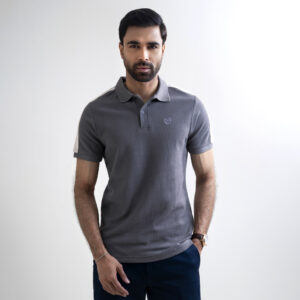 Richman Men’s Ash Color Polo Shirt