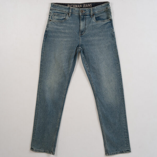 Richman Men’s Blue-Green Denim Pant