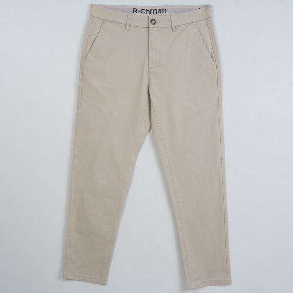 Richman Men’s Beige Color Smart Shape Pant