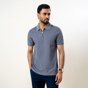 Richman Men’s Premium Blue Color Polo Shirt