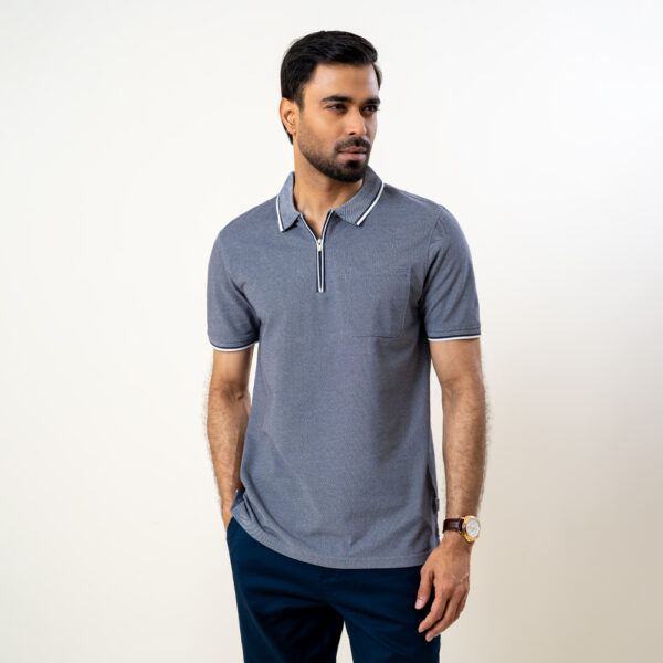 Richman Men’s Premium Blue Color Polo Shirt