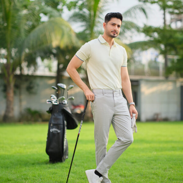 Richman Men’s Lite Lemon Color Premium Solid Polo Shirt Richman Men’s Lite Lemon Color Premium Solid Polo Shirt