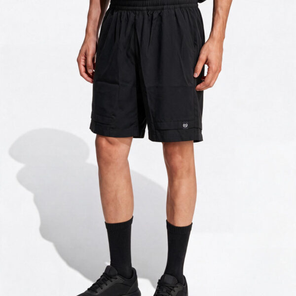 RICHMAN MEN’S BLACK COLOR SPORTS SHORTS RICHMAN MEN’S BLACK COLOR SPORTS SHORTS