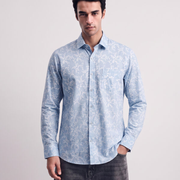 RICHMAN MEN’S SKY PRINTED CASUAL SHIRT RICHMAN MEN’S SKY PRINTED CASUAL SHIRT