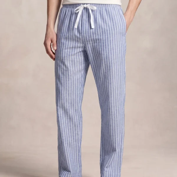 RICHMAN MEN’S BLUE STRIPE RELAX TROUSER RICHMAN MEN’S BLUE STRIPE RELAX TROUSER