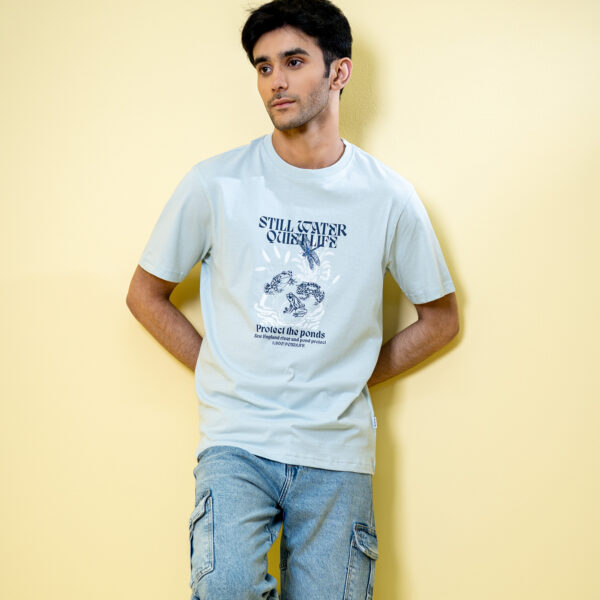 RICHMAN MEN’S LITE SKY PRINTED T-SHIRT RICHMAN MEN’S LITE SKY PRINTED T-SHIRT