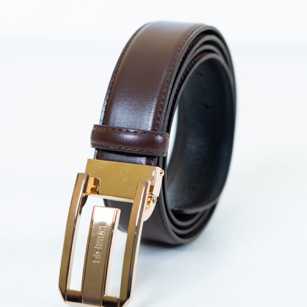 RICHMAN MEN’S CHOCOLATE COLOR FORMAL BELT RICHMAN MEN’S CHOCOLATE COLOR FORMAL BELT