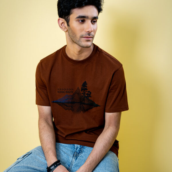 RICHMAN MEN’S COFFEE PRINTED T-SHIRT RICHMAN MEN’S COFFEE PRINTED T-SHIRT